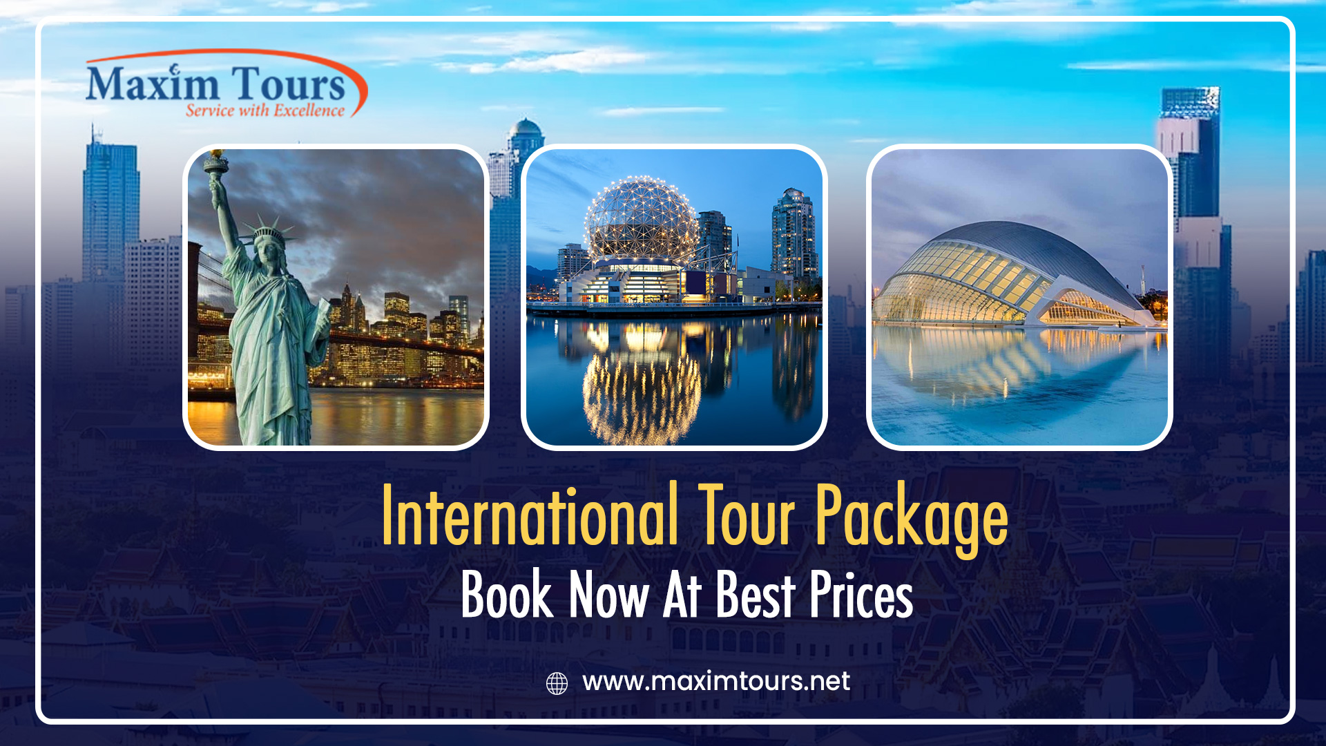 International Tour Package – Book Now At Best Prices International Tours Package