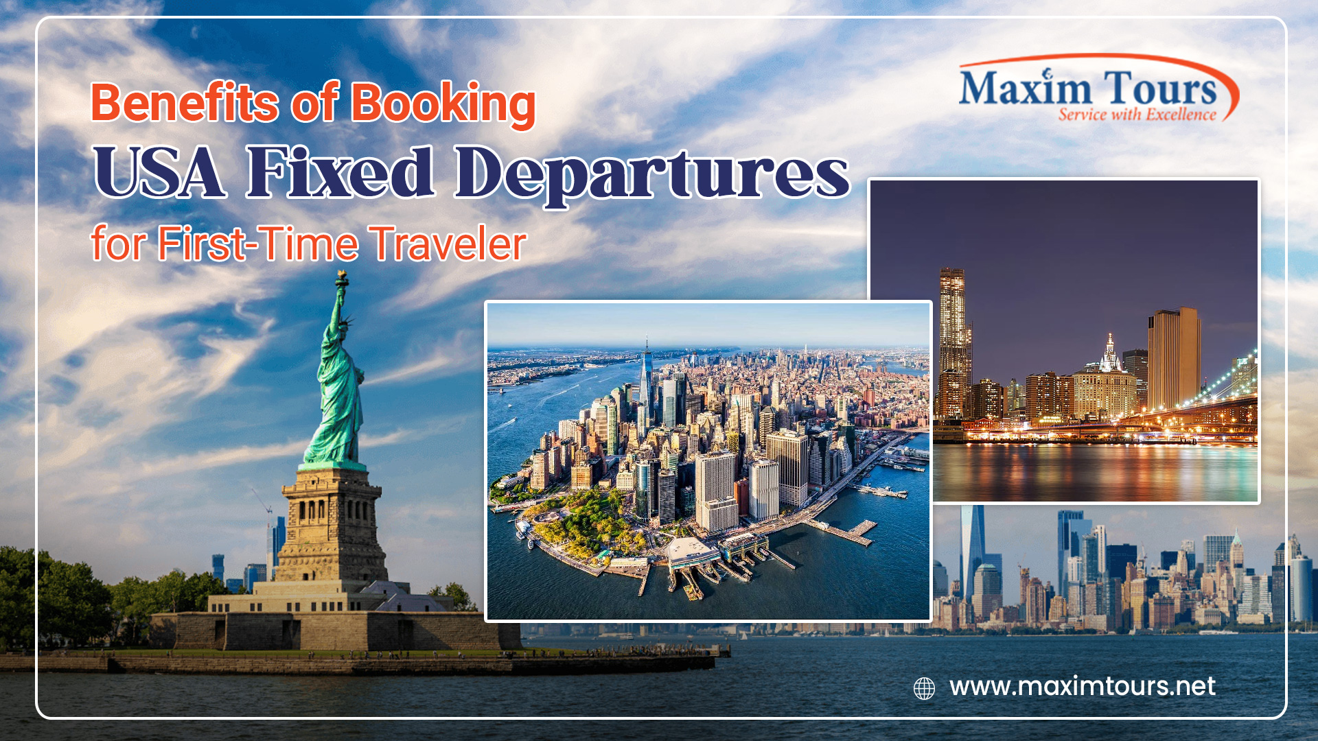 Book USA Fixed Departures