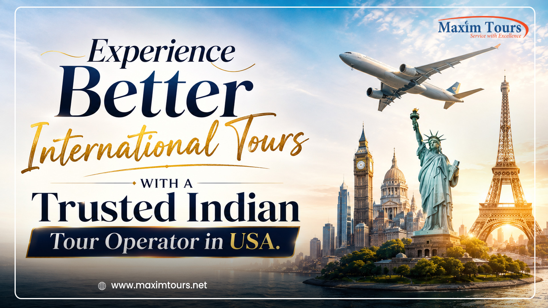 Experience Better International Tours with a Trusted Indian Tour Operator in USA Indian Tour Operator in USA