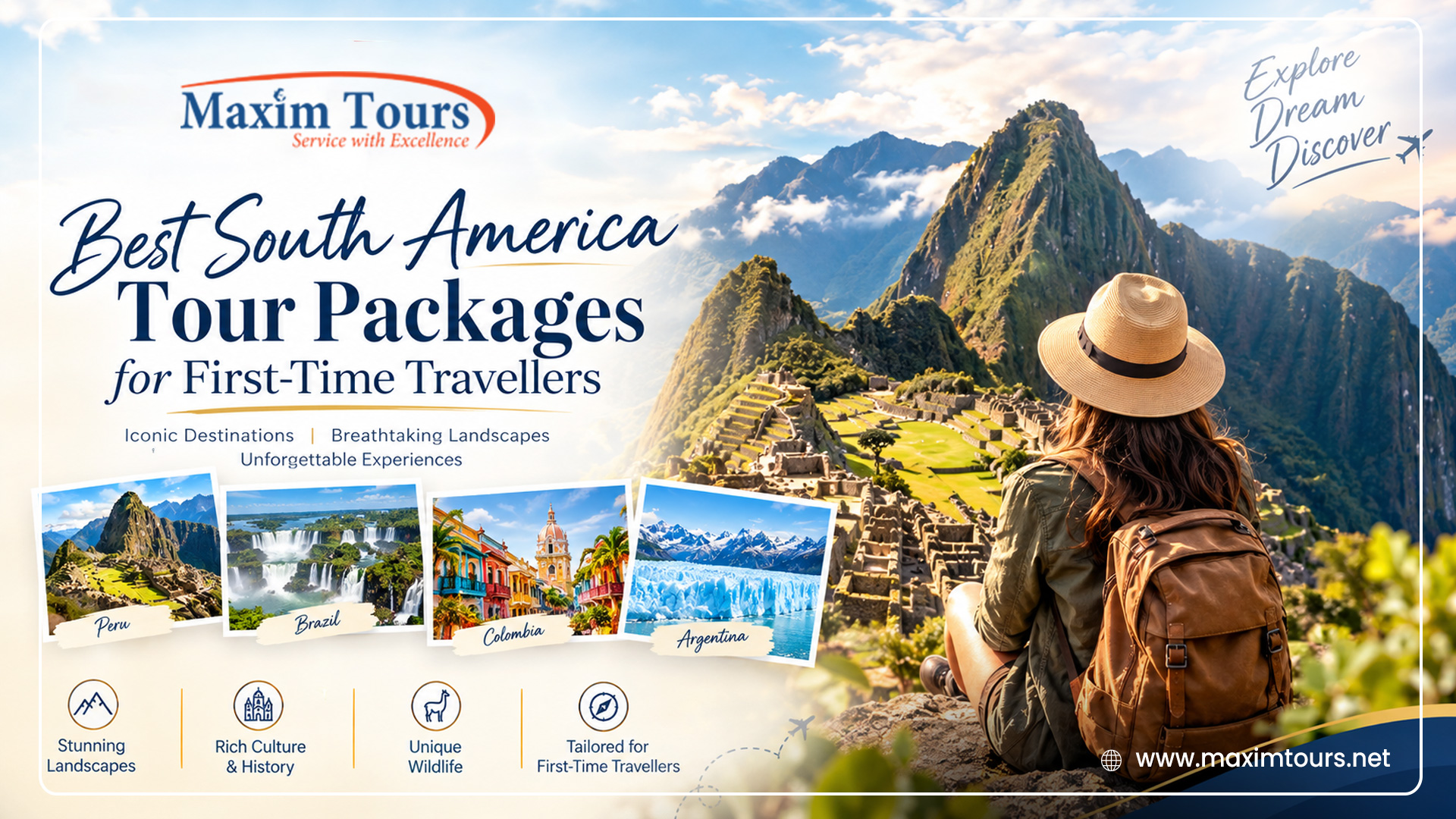 Best South America Tour Packages for First-Time Travellers 2026 South America Tour Packages